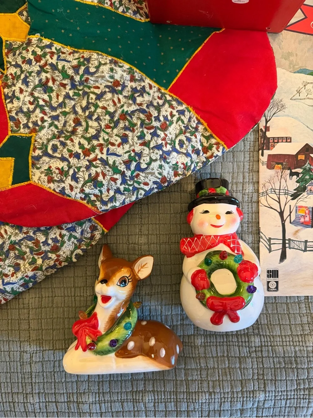 Vintage and Classic Christmas Holiday Decor Lot